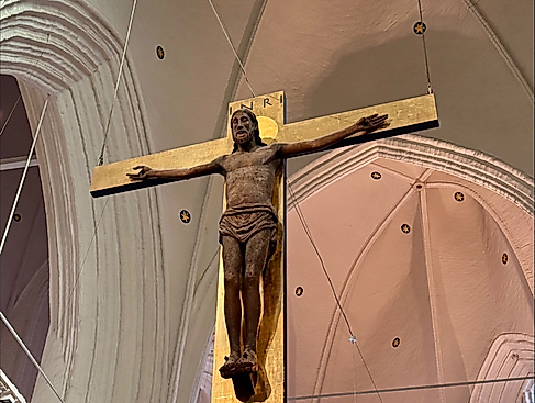 Kreuz aus dem Südschiff St. Katharinen