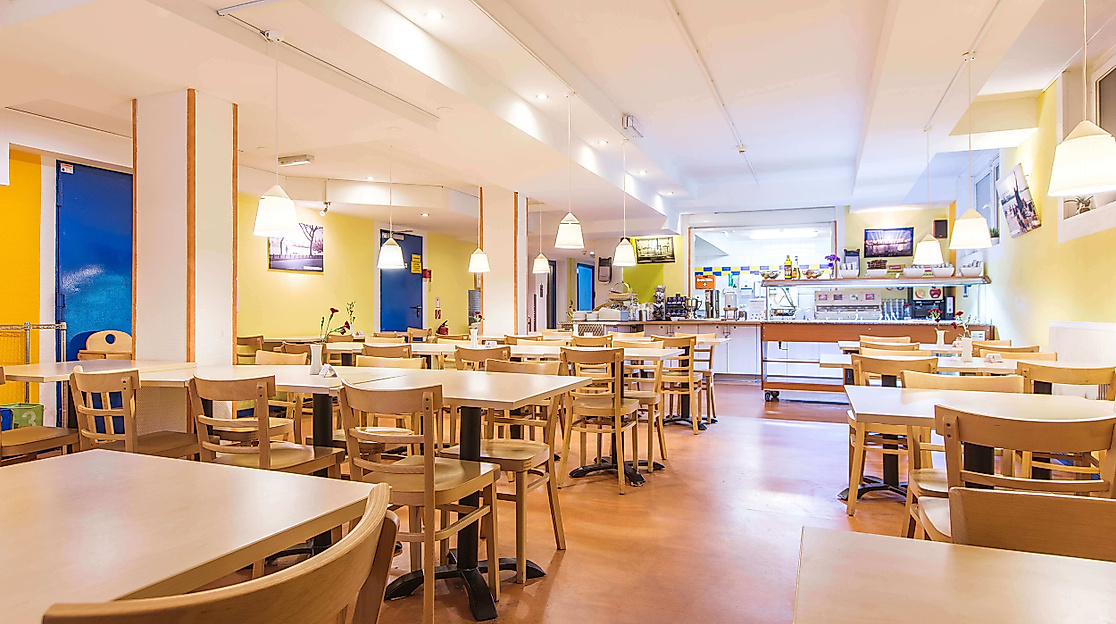 a&o City Hotel Hammer Kirche Hamburg: Frühstücksraum