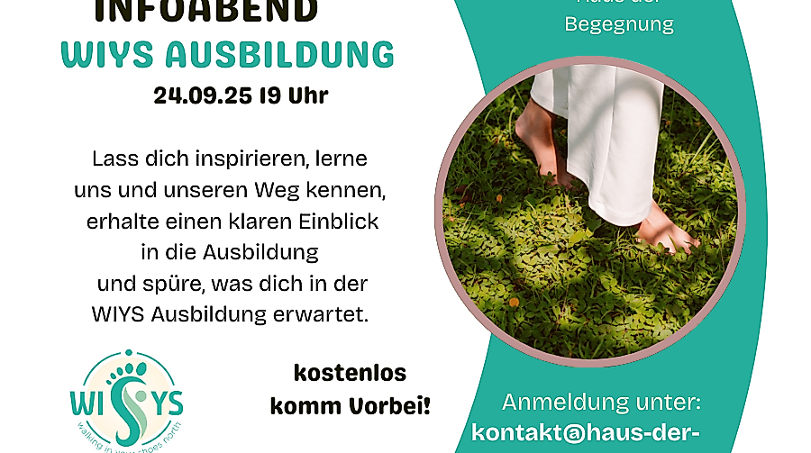 Infoabend Seelenpfad (Rechteckiger Sticker (Querformat))