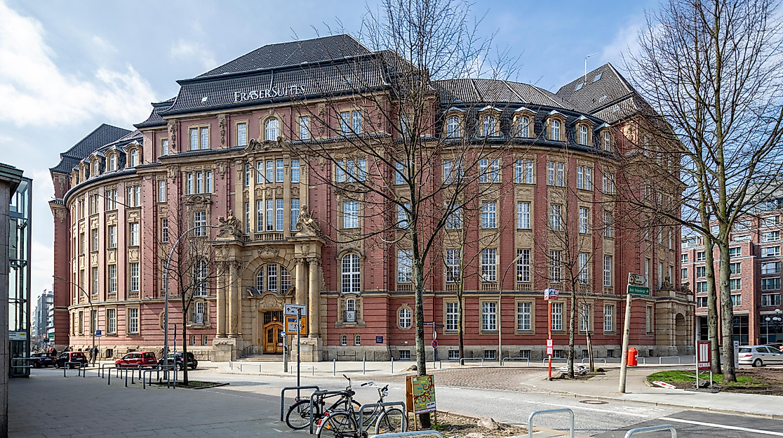 Hotel Fraser Suites Hamburg: Außenansicht