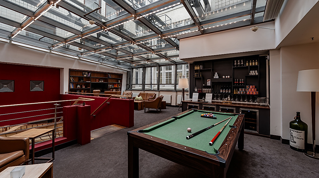 Hotel Baseler Hof Hamburg: Lounge