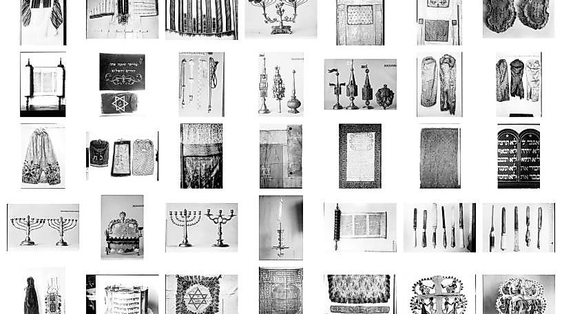 Collage von Inventarkartenbildern