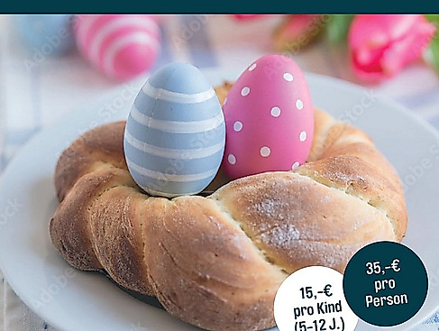 Osterbrunch in der Palastkueche