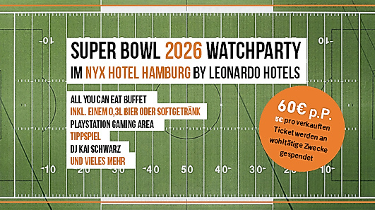 Titelbild Super Bowl Party 2026