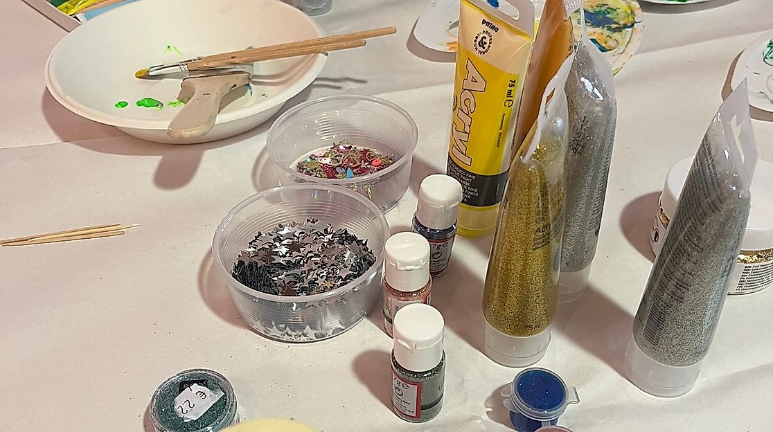 Malworkshop-Utensilien