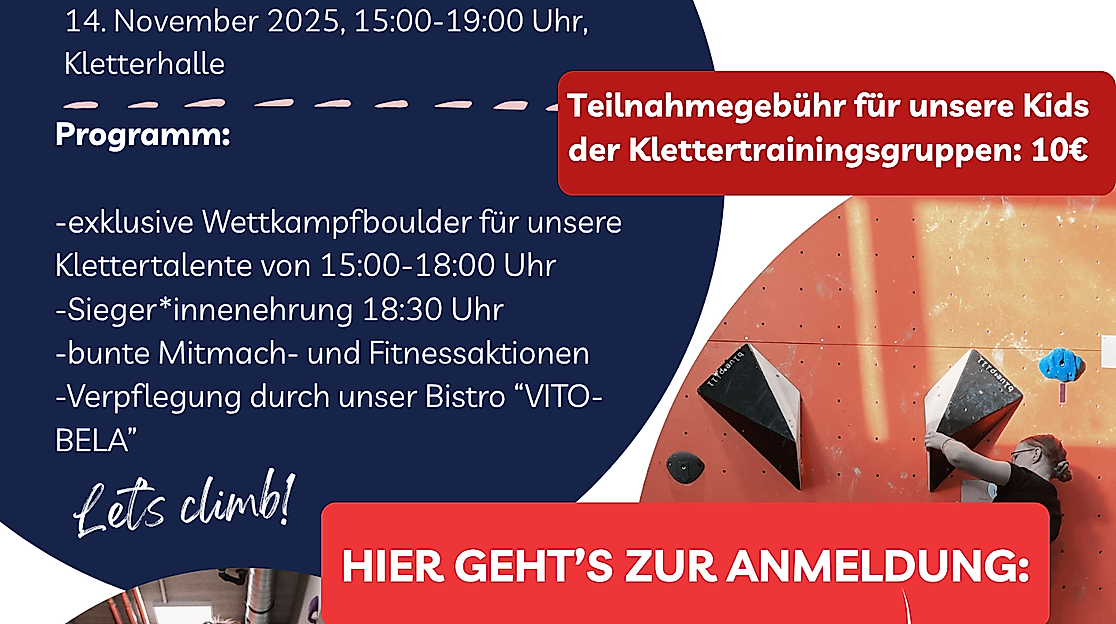 14.11. Herbst-Special Boulder Wettkampf U18