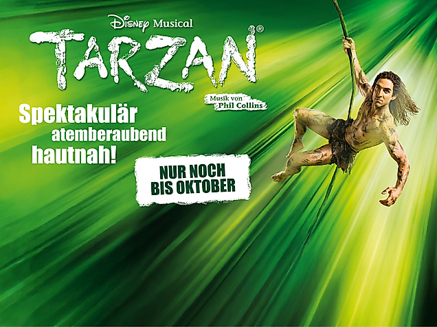 Logo Disneys Musical TARZAN ab Herbst 2025