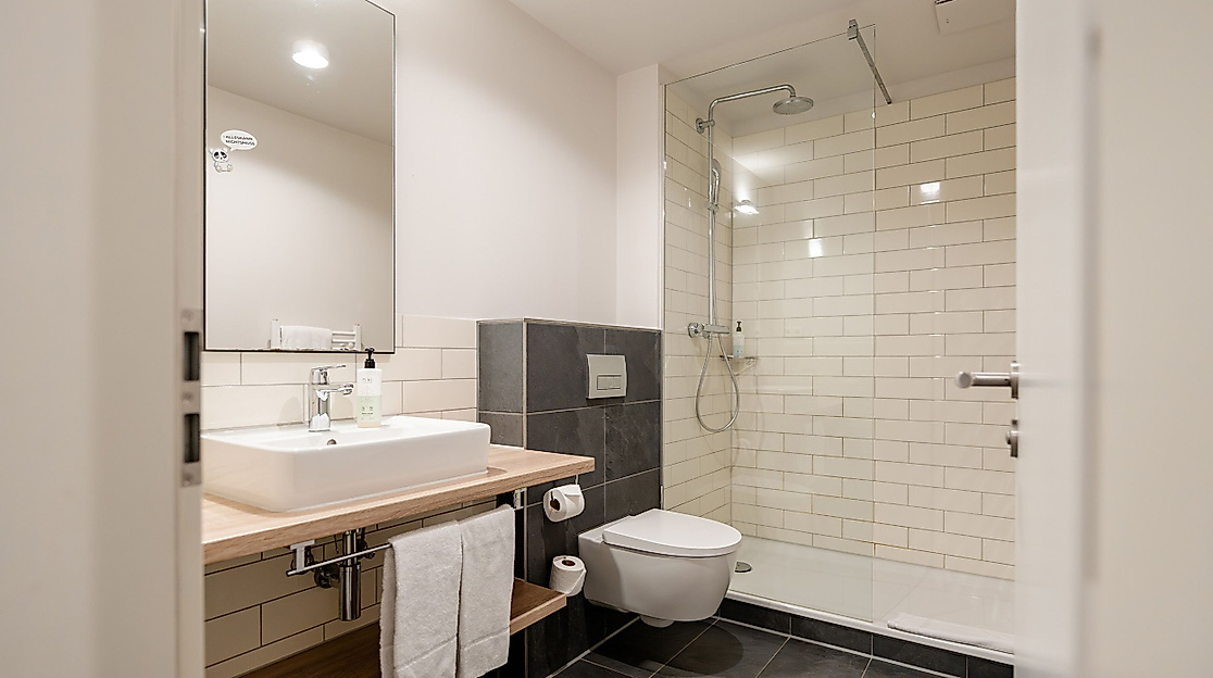 sylc. Apartmenthotel GmbH Hamburg: MASTER Bad