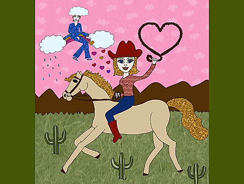 Cowgirls and Rainbowboy von Jule K.