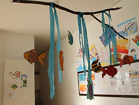 Kreativ Studio - Fisch-Mobile basteln