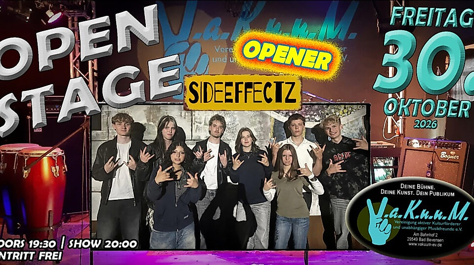 OPEN STAGE im VaKuuM