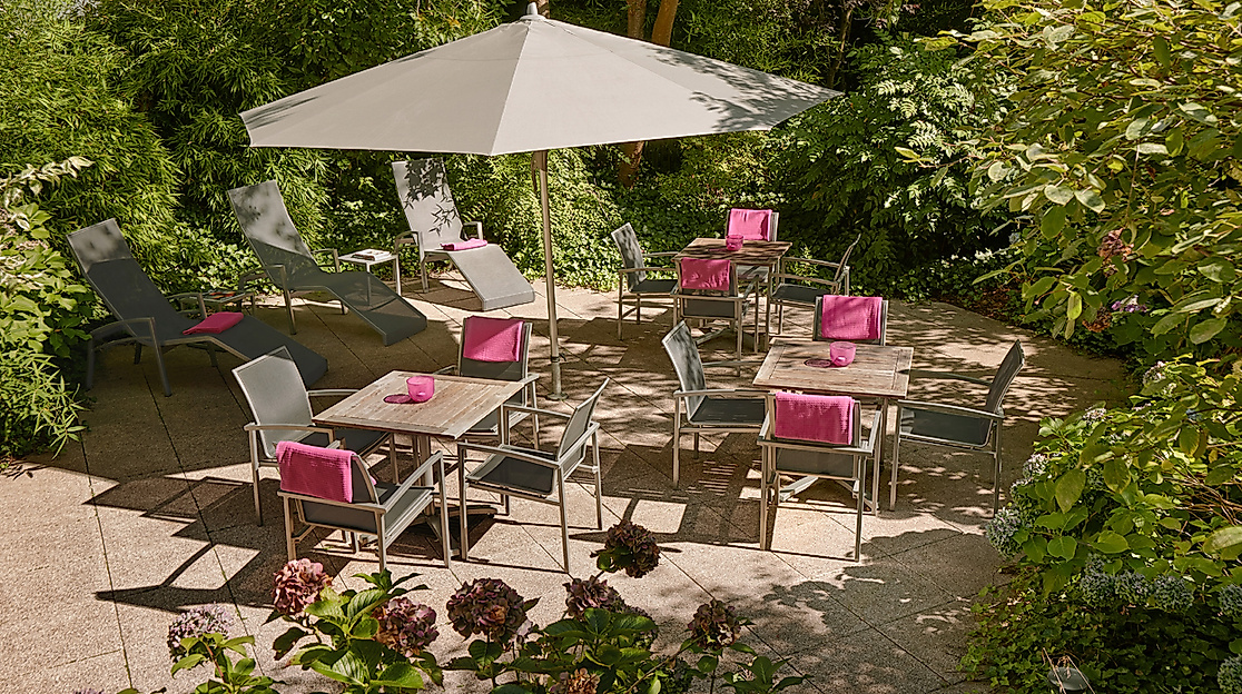 Hotel St. Annen Hamburg: Terrasse