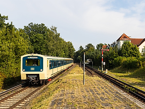 Museumszug 472 062 in Klein Flottbek