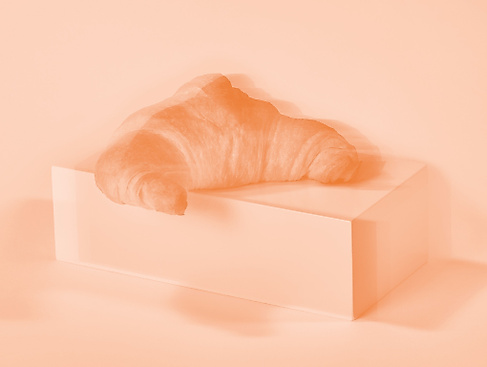 Croissant mit Omer