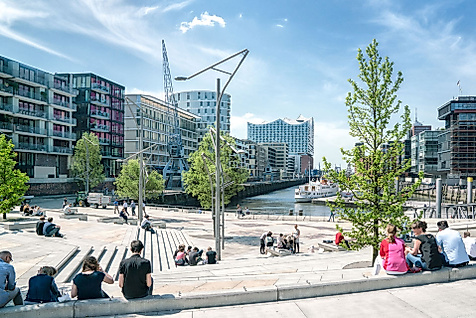 Magellan-Terassen in der HafenCity