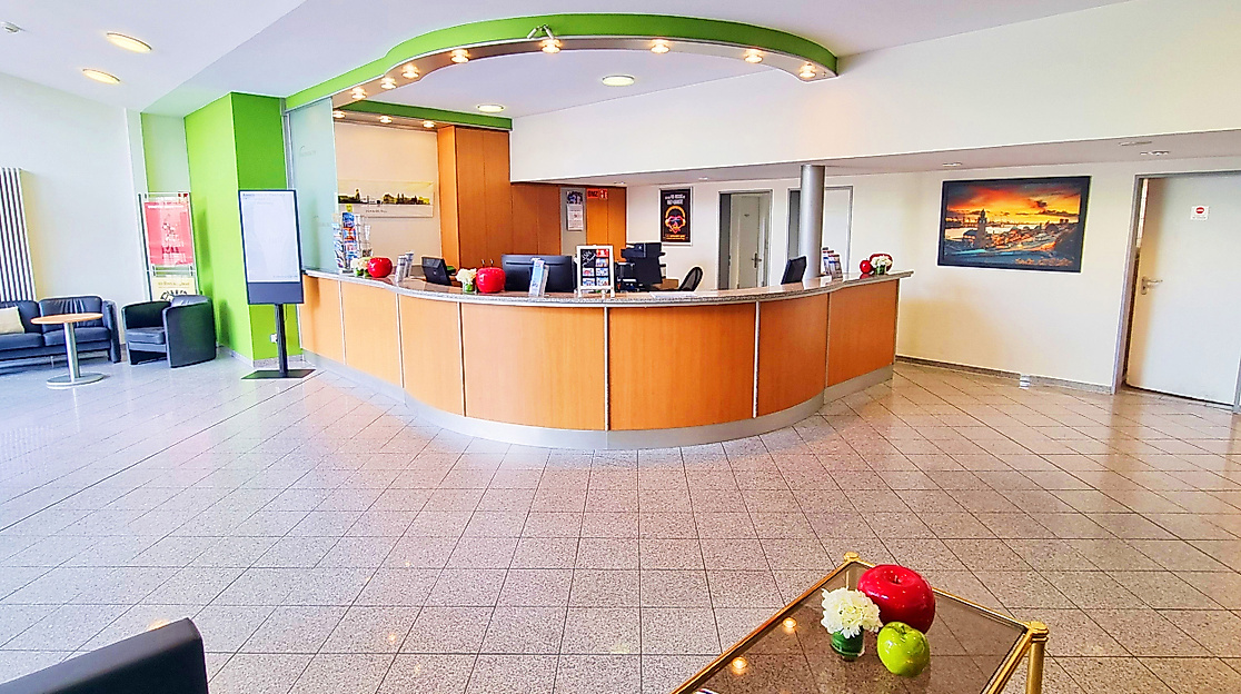 Hotel Panorama Inn und Boardinghaus Hamburg: Rezeption