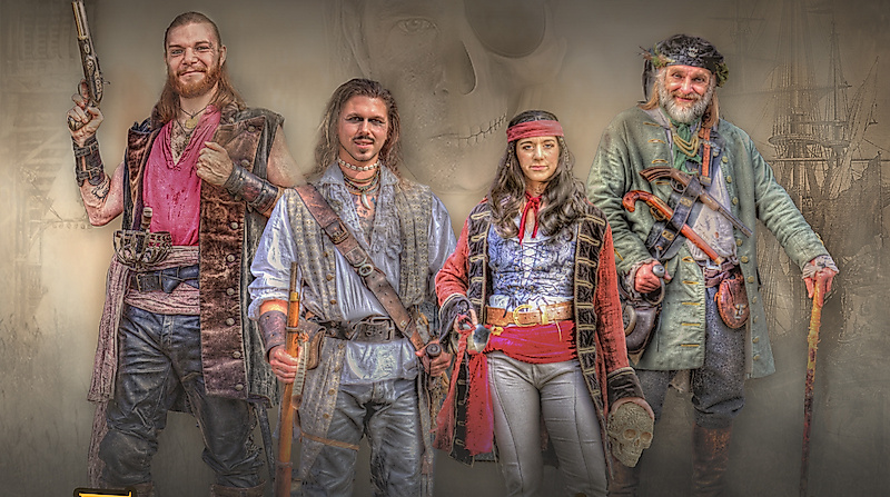 Die Schicksalhaften Begegnungen des Capt`n Flint - Premiere - "Familie Flint - einmal Pirat, immer Pirat"