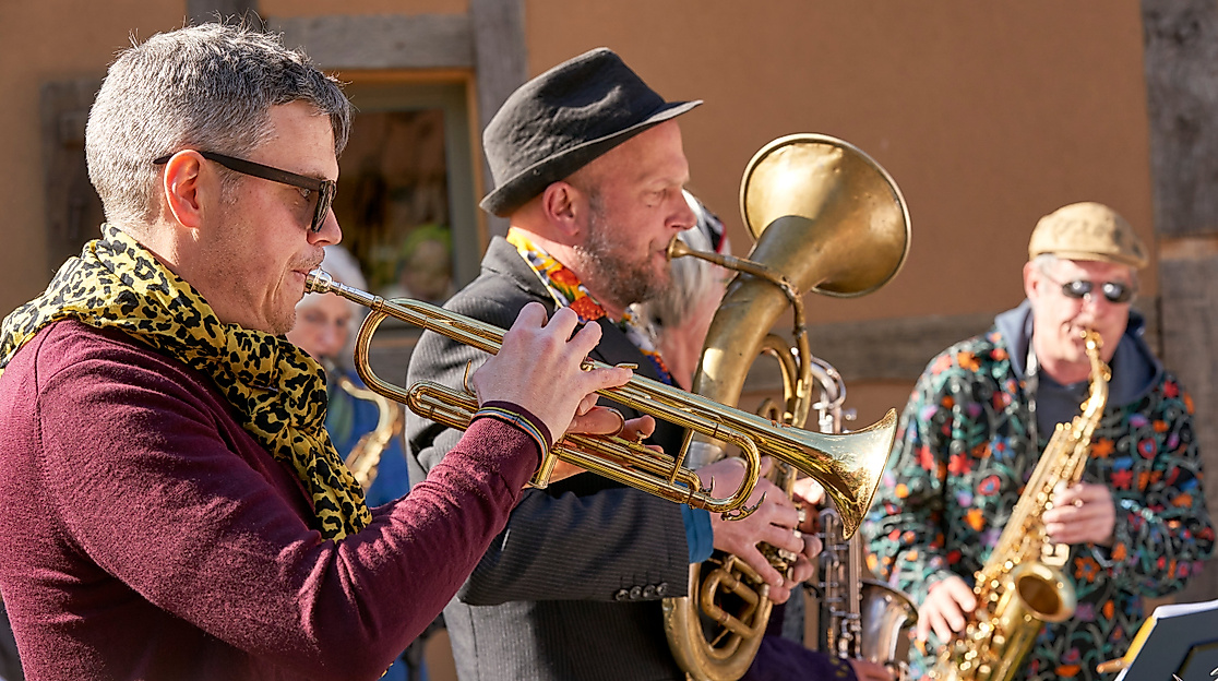 Volle Kanne im Konzert