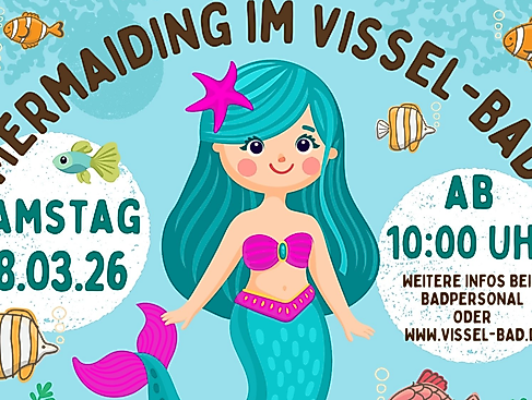Mermaiding im Vissel-Bad