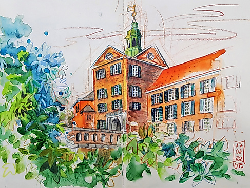 Urban Sketchers in Eutin | Vernissage