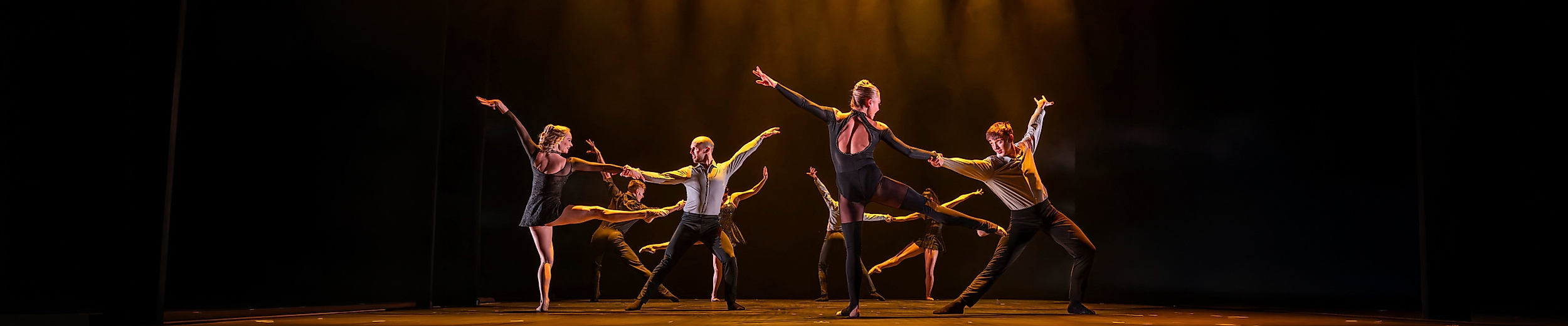 Ballett Darsteller auf der Bühne