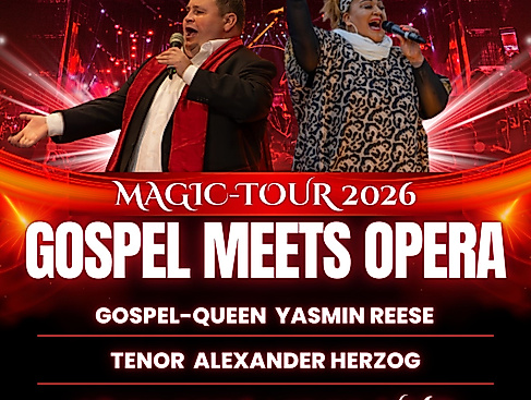 Tour Plakat - Gospel meets Opera theater Itzehoe