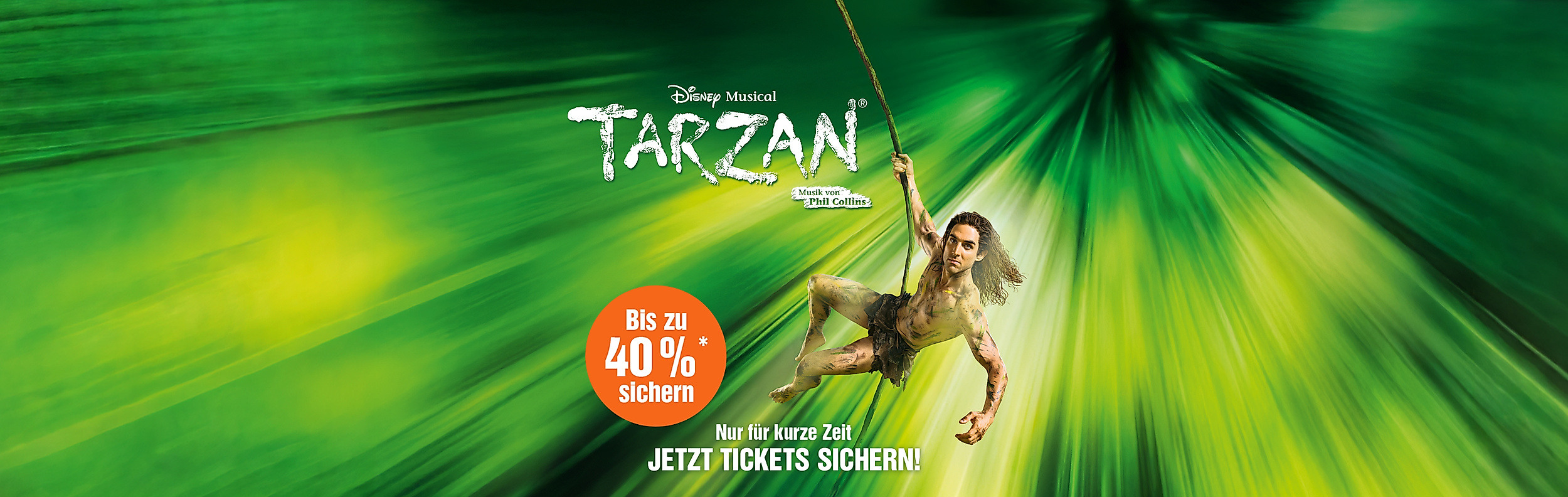 Tarzan Salesdays mit bis zu 40 % Rabatt
