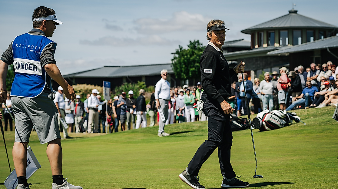 WINSTONgolf Botschafter Bernhard Langer WINSTONgolf Senior Open Bahn 18_Foto Tobias Kuberski