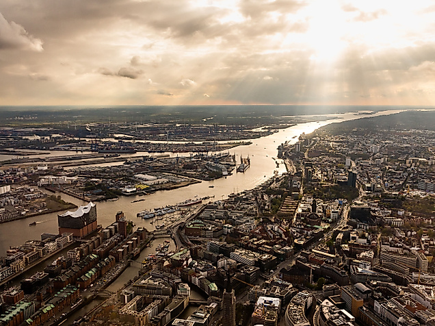 Luftaufnahme Hamburg