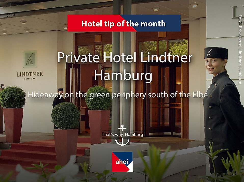 Private Hotel Lindtner Hamburg entrance door