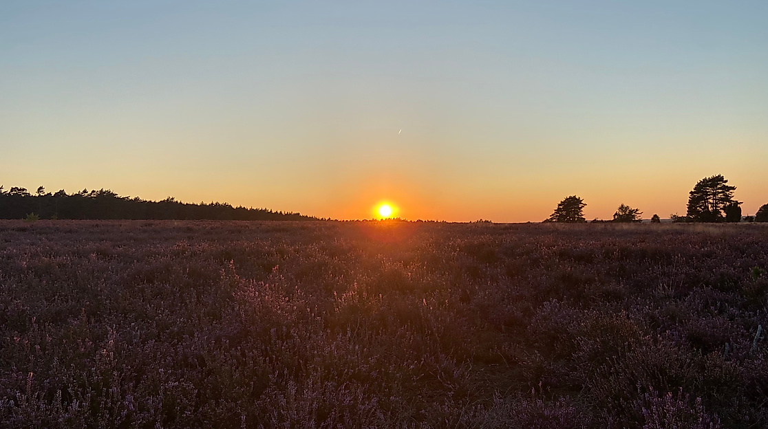 Hausselberg Sonnenuntergang