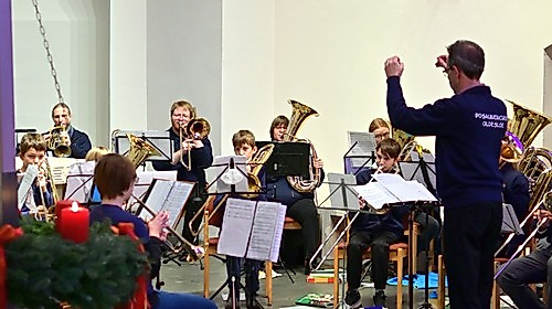 Konzertchen vor dem 2. Advent mit dem Posaunenchor-Chor