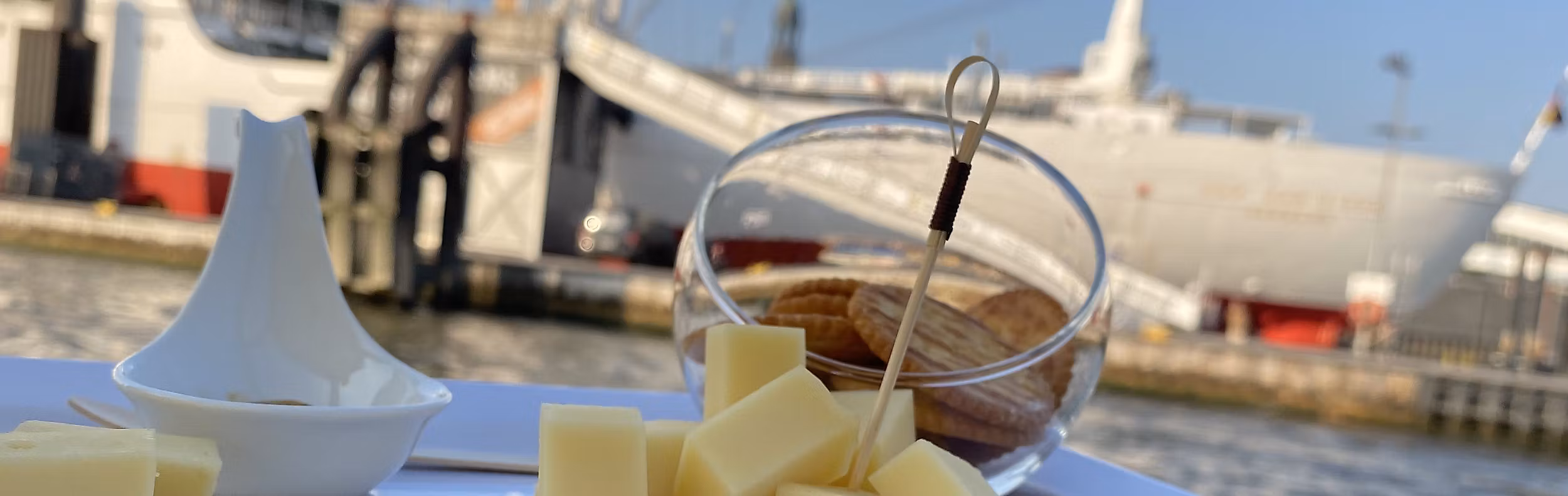 Gourmet Harbor Cruise with Wine and Cheese