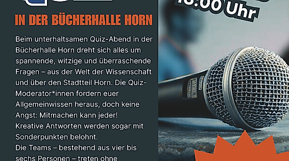 Reingeforscht! - das HAW Hamburg Pub-Quiz