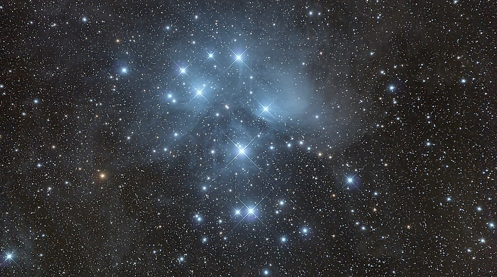 Sterne am nächtlichen Himmel