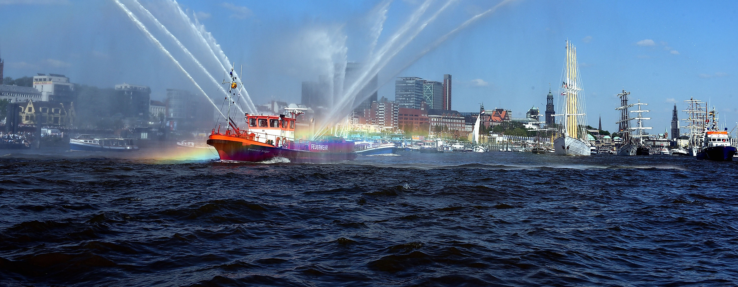 The Tall Ship Parade on Friday