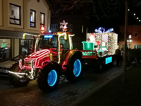 Weihnachts-Lichterfahrt Wesselburen