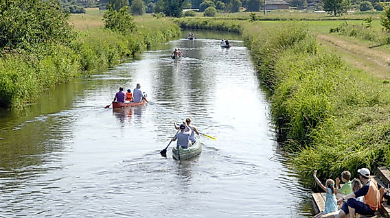 Paddle tour of the Alster canals