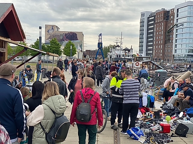 Hafenflohmarkt Hamburg Harburg