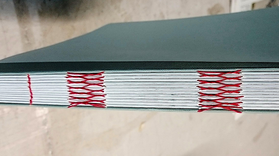 Buchbinden: Beispiel fertiges Produkt