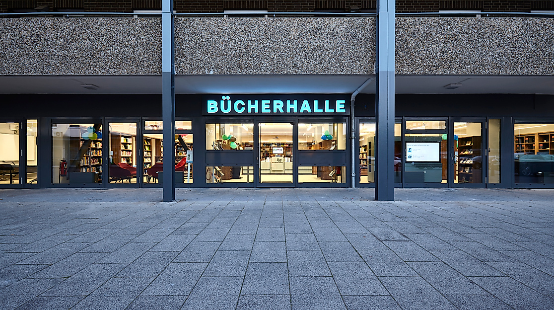 Außenansicht der Bücherei
