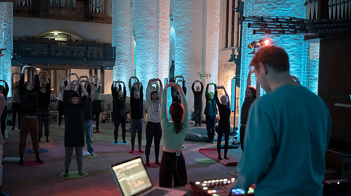 Sound-Movement-Meditation in St. Katharinen