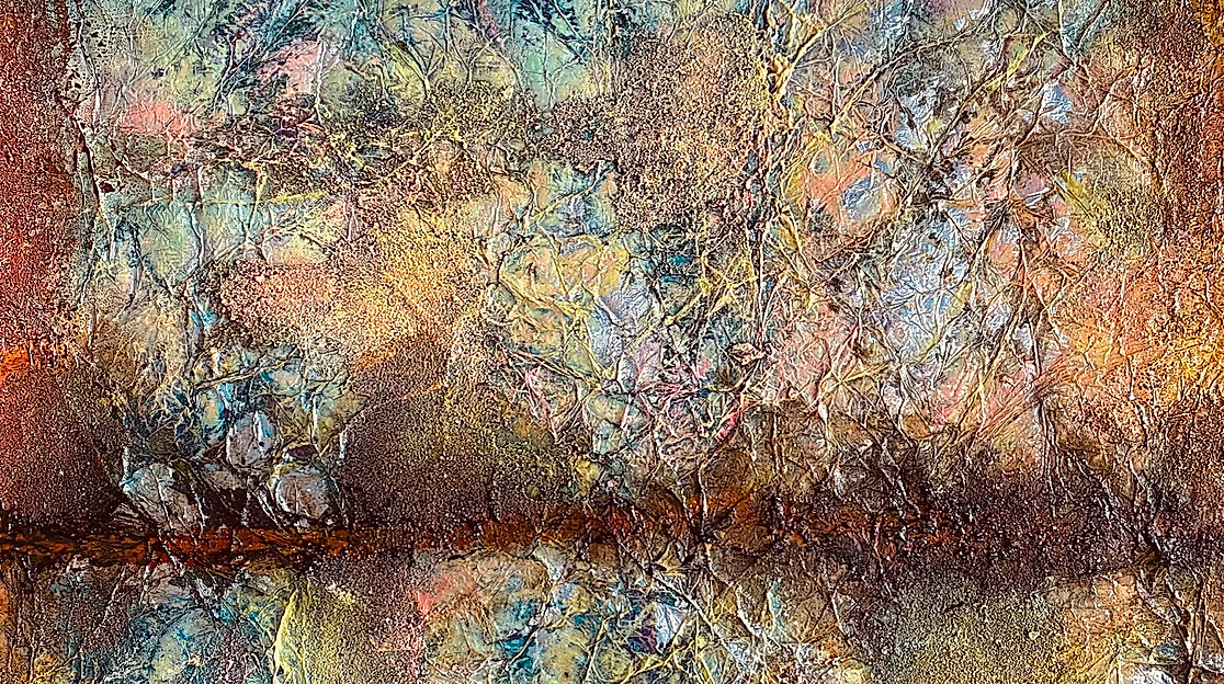Neue abstrakte Acrylbilder