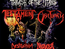 Testament & Obituary - Thrash Of The Titans + Supports: Destruction & Nervosa