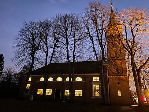 Marienkirche im Dunklen