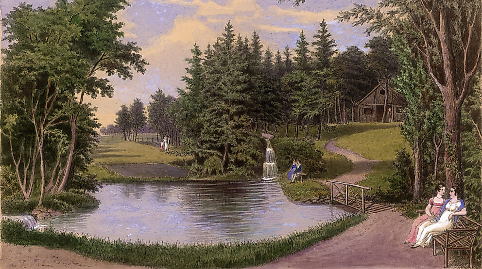 Garten-Eremit im Jenischpark