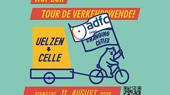 Tour de Verkehrswende & ADFC: Uelzen --> Celle