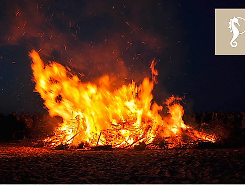 Easter bonfire