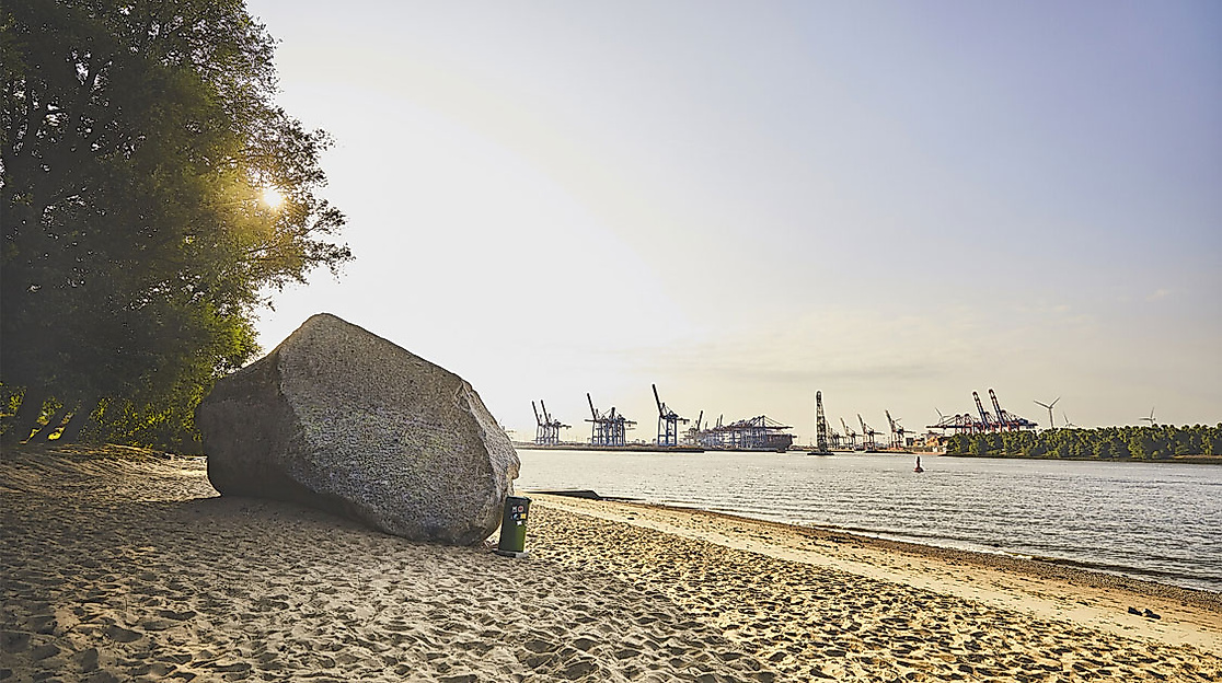 Findling "Alter Schwede" in Hamburg 