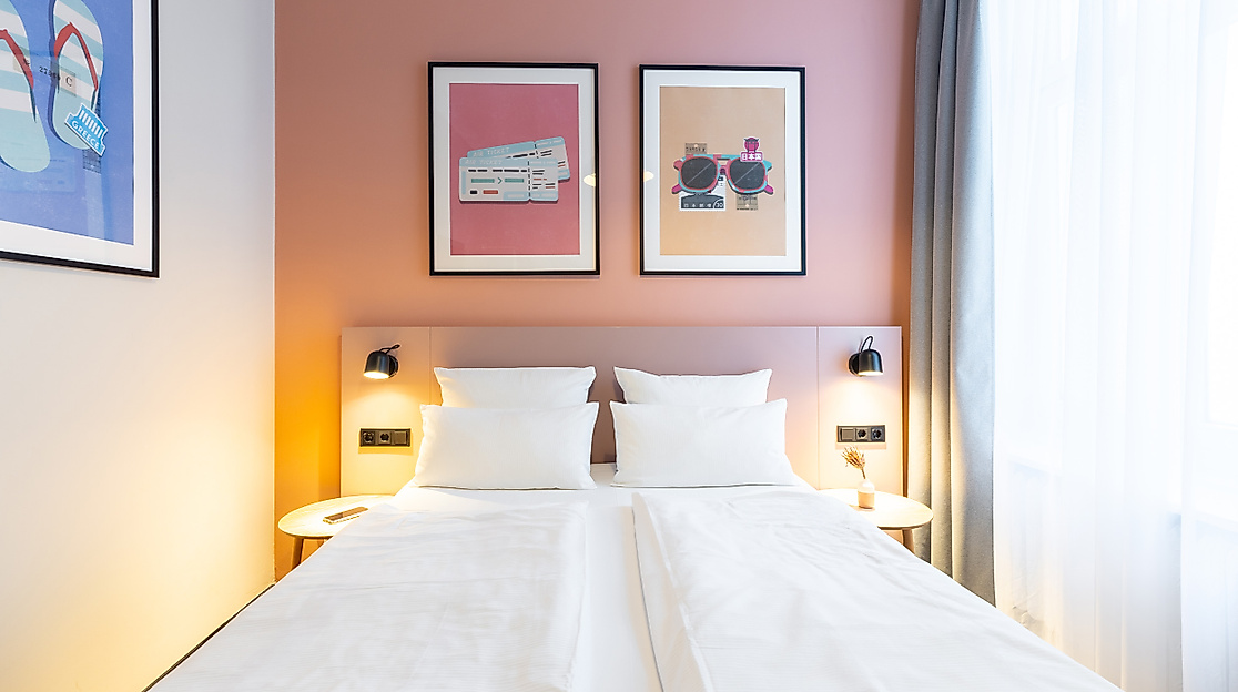 Garner Hotel Hamburg - St.Georg: Doppelzimmer